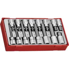 16 Piece 1/2\" Drive Hex Bit Socket Set